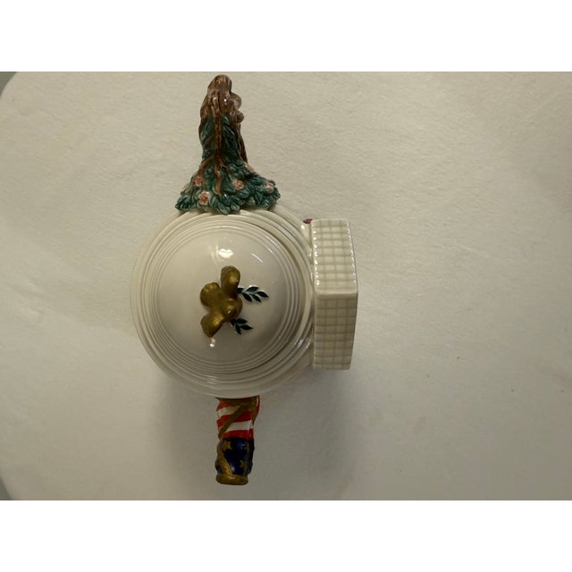 1990s Limited Edition "The Jefferson Memorial" Teapot With Lid Produced by Fitz and Floyd For Sale - Image 11 of 13