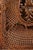 19th Century Ornate Carved Throne With Intricate Cane Backrest For Sale - Image 14 of 17