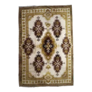 1950s Vintage French Savonnerie Rug 7.9' X 11.4'