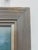 Vintage Oil on Canvas Beach Scene Solid Wood Frame For Sale - Image 9 of 11