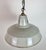 Gray Industrial Grey Enamel Pendant Lamp from Thorlux, 1960s For Sale - Image 8 of 18