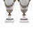 French Late 19th Century Pair of French Antique White Marble Ormolu Mounted Cassolettes For Sale - Image 3 of 6