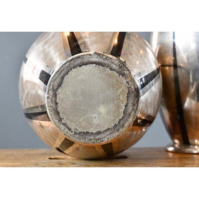 Metal Vases by WMF Ikora, 1920s, Set of 3 For Sale - Image 7 of 10