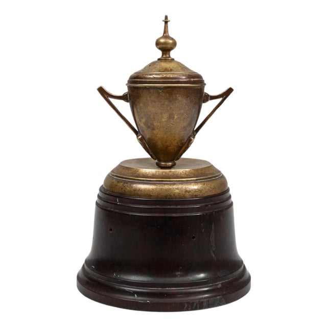 20th Century Belgian Brass Goblet For Sale