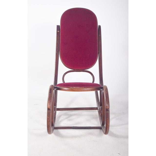 English Rocking Chair, 1890s For Sale - Image 6 of 11