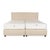 Stockholm Bed in Cream Faux Leather from Boxspringliebe For Sale - Image 13 of 17