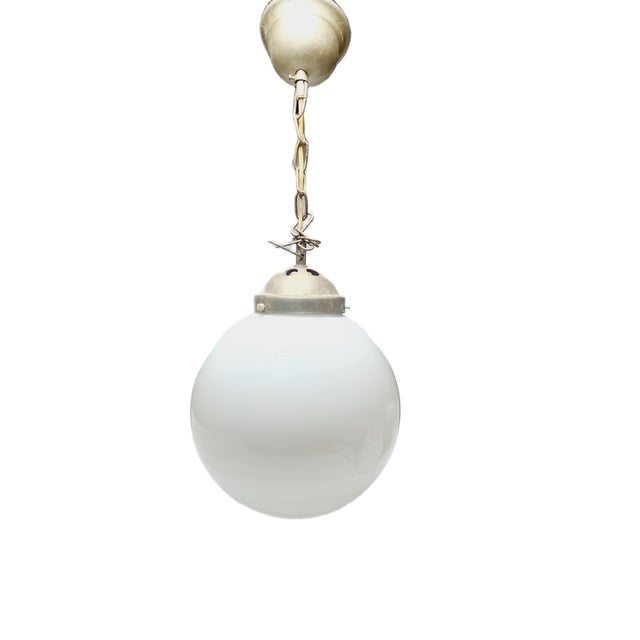 Art Deco Pendant Lamp, Poland, 1970s For Sale - Image 9 of 9