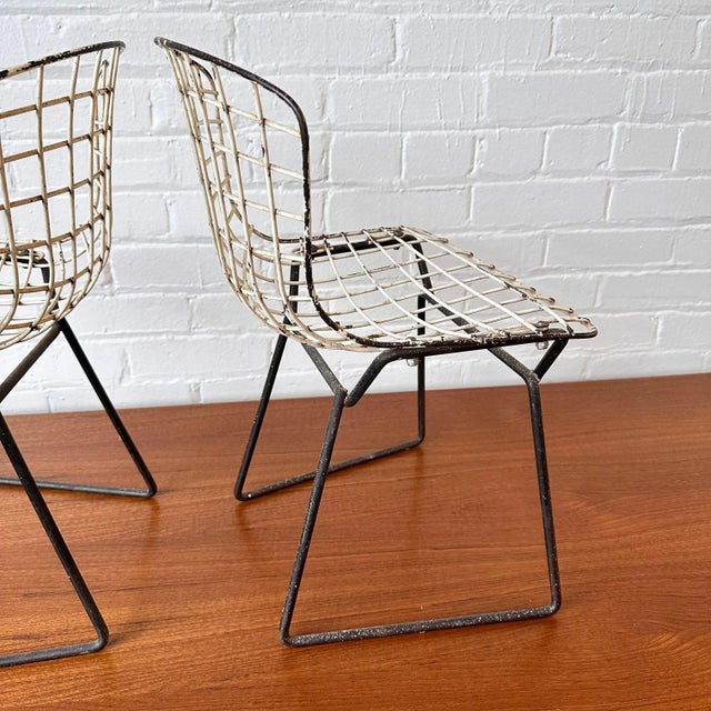 最終値下げvintage knoll ハリーベルトイアワイヤーチェアサイドチェア Bertoia Side Chair（ベルトイア サイドチェア） / Knoll（ノル