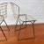 Knoll Mid-Century Harry Bertoia Children's Black Wire Side Chairs for Knoll C.1950s For Sale - Image 4 of 7