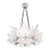 Mid-Century "Champs Élysées" Frosted Crystal Chandelier Signed René Lalique For Sale