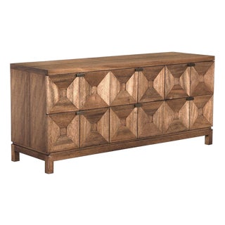 NOIR Musashi 6 Drawer, Dark Walnut For Sale