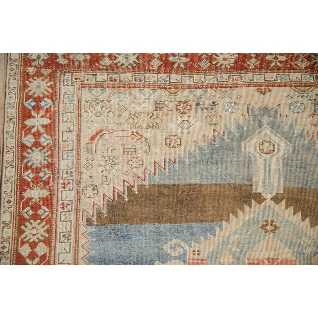 Antique Distressed Karabagh Rug Runner - 5'2" x 10'7" For Sale - Image 12 of 12