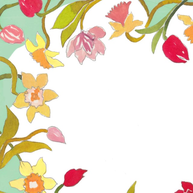 2020s Happy Menocal "Spring Fever" Stationery - Set of 20 Cards and Envelopes For Sale - Image 5 of 10