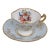 Hammersley Blue England Bone China Set of Tea Cup and Saucer 4654b For Sale