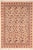 Floral 1990's Pak-Persian Ivory/Pink Wool Rug - 6'0'' X 9'2'' For Sale - Image 9 of 9