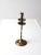 Mid-Century Modern Vintage Etched Brass Candlestick Holder For Sale - Image 3 of 10