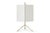 Cassina 3T09 Bronze Structure and Ivory Fabric Table Lamp by Neri & Hu for Cassina For Sale - Image 4 of 8