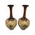 A stunning pair of antique Royal Doulton Slater’s Patent vases, dating to around 1900, featuring the distinctive textured...