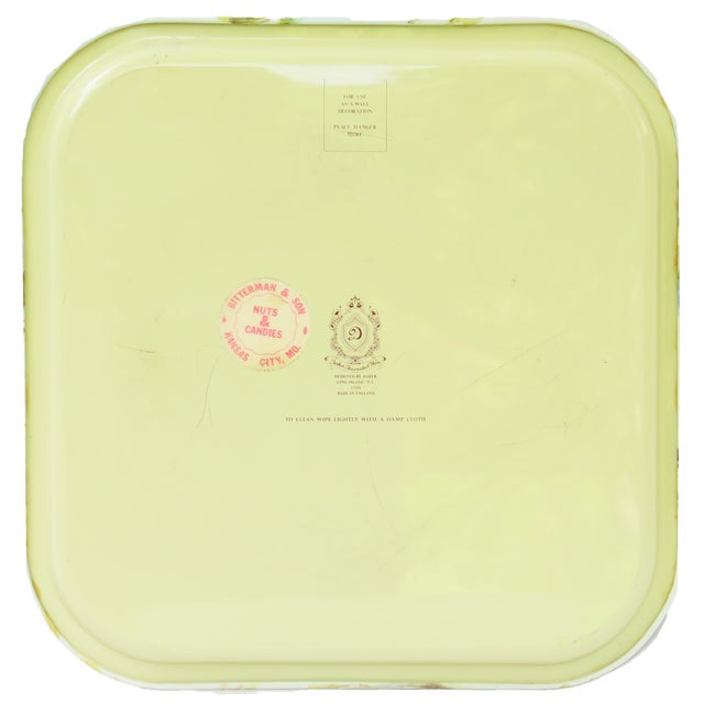 English Large English Tole Trays of Paris Montmartre Street Scene & Moulin Rouge, Set of 2 For Sale - Image 3 of 7