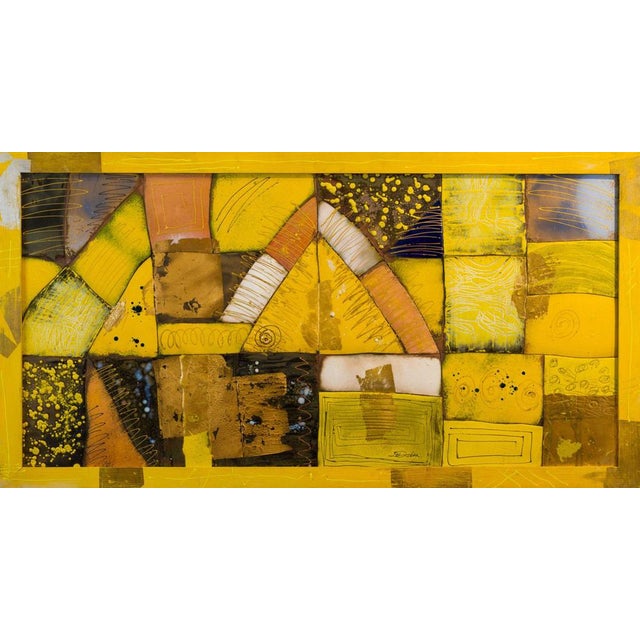 2000 - 2009 Dina Dubina, Joy, Enamel on Copper, 2015, Framed For Sale - Image 5 of 5