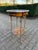 Wood 1980 French Artisan LouisXVI Gold Mahogany Side Table For Sale - Image 7 of 13