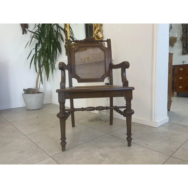 Original historicism armchair float dimensions. Höhe 105 x 62 x 63 This is a beautiful historicism armchair with beautiful...