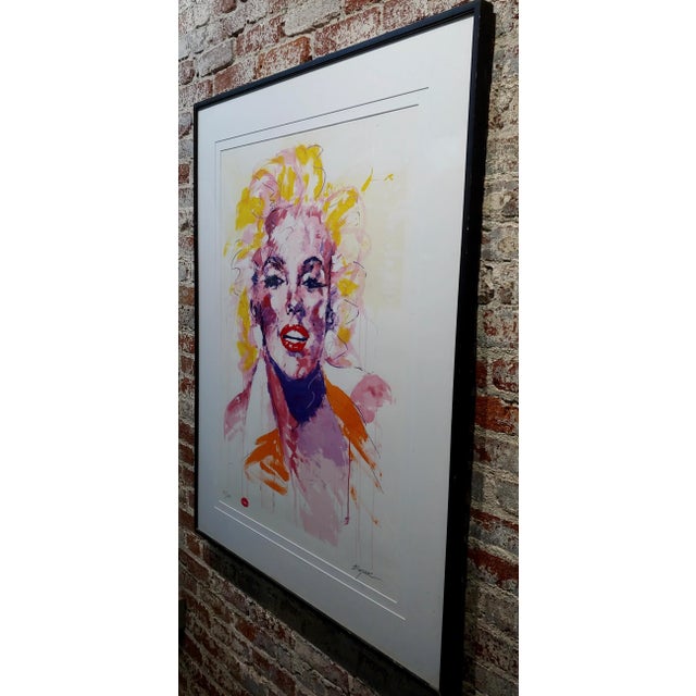 Pink Marilyn Monroe Pink Portrait "Some Like It Hot"Original Serigraph by Michael Bryan For Sale - Image 8 of 11