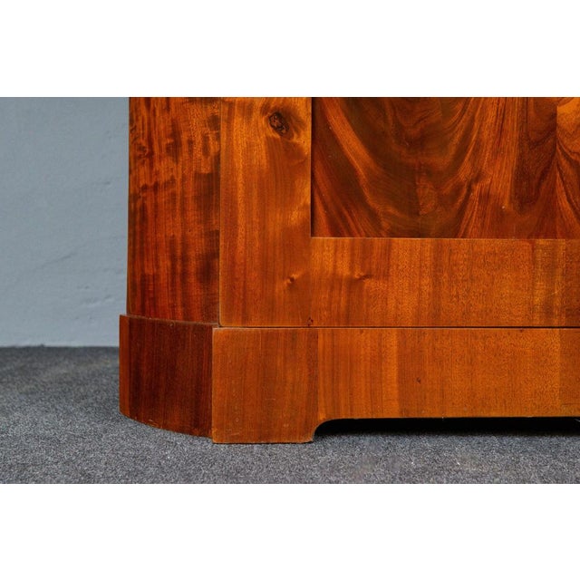 Biedermeier Brown Corner Cabinet For Sale - Image 18 of 18