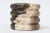 Italian Vintage Alabaster Lidded Round Box Brown, Cream, Tan, Black, Dark Gray 60's For Sale In Miami - Image 6 of 10