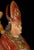 Spanish Baroque Artist, Carved Statue of Saint Bishop, Traditionally Saint Rupert, 1750, Wood For Sale - Image 9 of 10