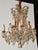 Italian Italian Beaded Giltwood Chandelier For Sale - Image 3 of 9