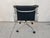 Black Soft Pad Office Chairs attributed to Charles and Ray Eames for Ring Mobelfabrik, 1970s, Set of 3 For Sale - Image 8 of 10
