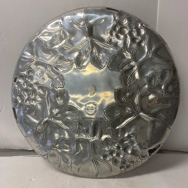 Arthur Court Vintage Arthur Court Designs Chip & Dip Bowl For Sale - Image 4 of 7