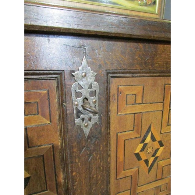 Antique Renaissance Chest in Oak, Cologne, 1630s For Sale - Image 8 of 16