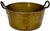 Very Large Mid 1800s Antique Heavy Brass & Hand Wrought Iron Hearth or Stove Top Cooking Pot 18 Inches Long! For Sale - Image 16 of 18