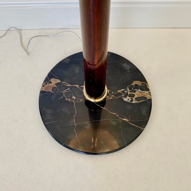 Brown Mid-Century Floor Lamp from Stilnovo, Italy, 1950s For Sale - Image 8 of 16