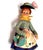 Vintage Hand-Crafted 1950s Mascotes De Maria Helena Felt Folk Doll Trio For Sale - Image 9 of 16