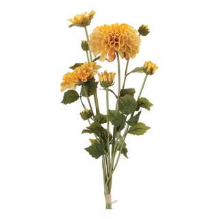 Zinnia Flower Bundle (Set of 2) For Sale