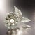 Japanese 1990s Mikimoto Estate Akoya Flower Pearl Brooch Pin Sterling Silver 6.16 mm For Sale - Image 3 of 11