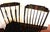 Wood Hitchcock New England Spindle Back Painted Chairs Set of Four For Sale - Image 7 of 16