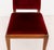 Red Jean-Michel Frank Style Art Deco Dining Chairs, 6 For Sale - Image 8 of 8