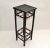 Vintage Brighton Chinoiserie Rattan Bamboo Stand, Side or End Table, Column 1970 For Sale - Image 4 of 13