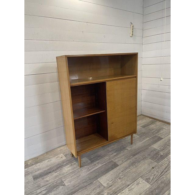 1970s Vintage Bookcase with Sliding Doors from Novy Domov, 1976 For Sale - Image 5 of 10