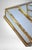 Mid 20th Century Italian Brass and Frosted Opaline Glass Flush Mount Ceiling Light For Sale - Image 11 of 18