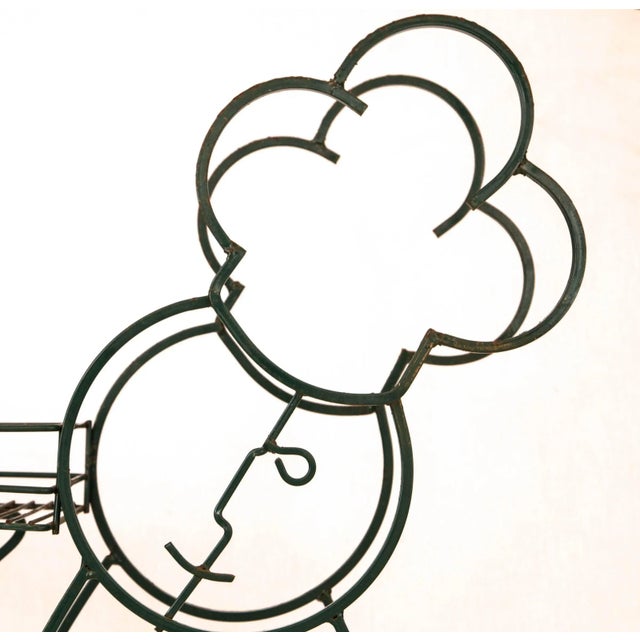 Traditional Late 20th Century Vintage Columbian Baker Crest Racks- a Pair For Sale - Image 3 of 6