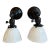Antique Pair of Sheffield Style Clam Shell Wall Sconces For Sale
