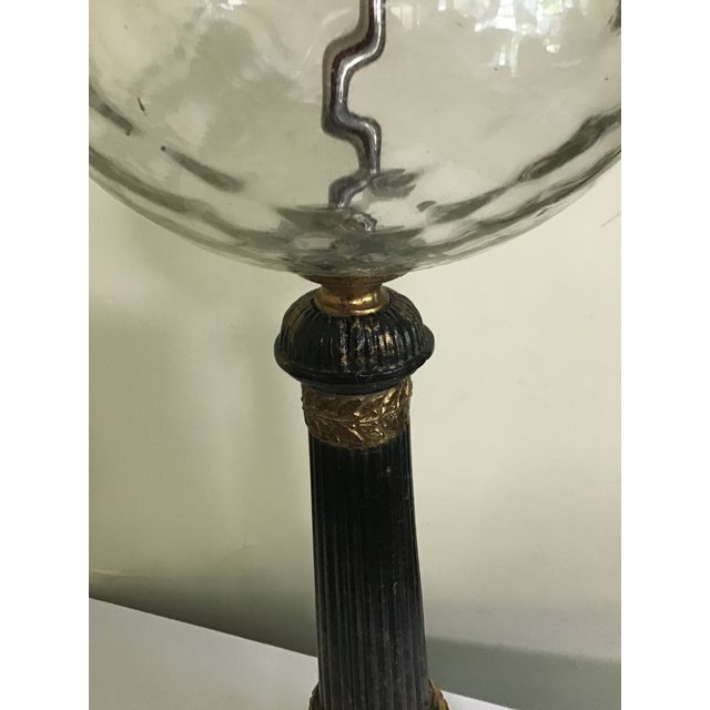 French Empire Neoclassical Table Lamp For Sale - Image 9 of 10