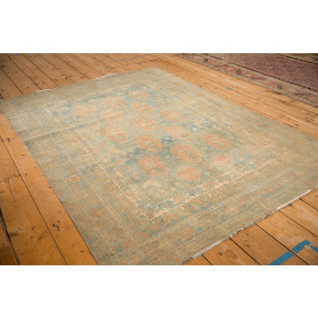 Old New House Vintage Distressed Afshar Rug - 4'7" x 6'3" For Sale - Image 4 of 11