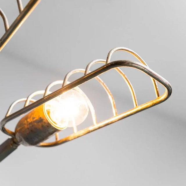 1970s Floor Lamp with 3 Lights, 1970s For Sale - Image 5 of 12