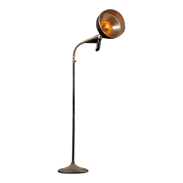 Vintage Repurposed Zorex Infra-Red Therapeutic Gooseneck Lamp by Ajusco For Sale